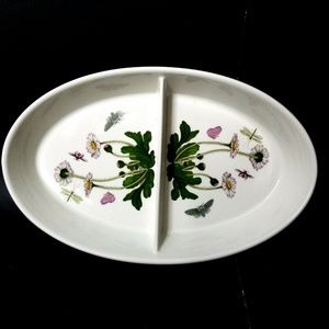 Portmerion Botanic Garden Oval Divided Baking Dish